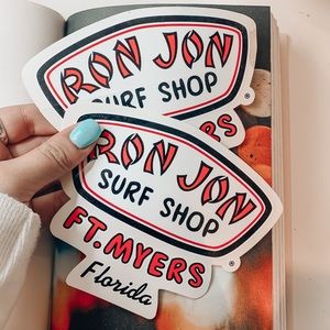 Ron Jon Surf Shop Classic Sticker- Ft. Meyers, FL